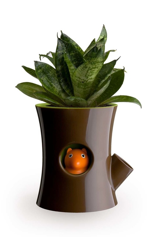 Qualy ghiveci de flori cu sistem de irigare QL10075.BN.GN multicolor AA00