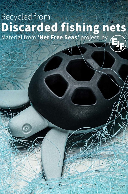 Kupaonica Posudica za četkice za zube Qualy Save Turtle QL10410.GY šarena