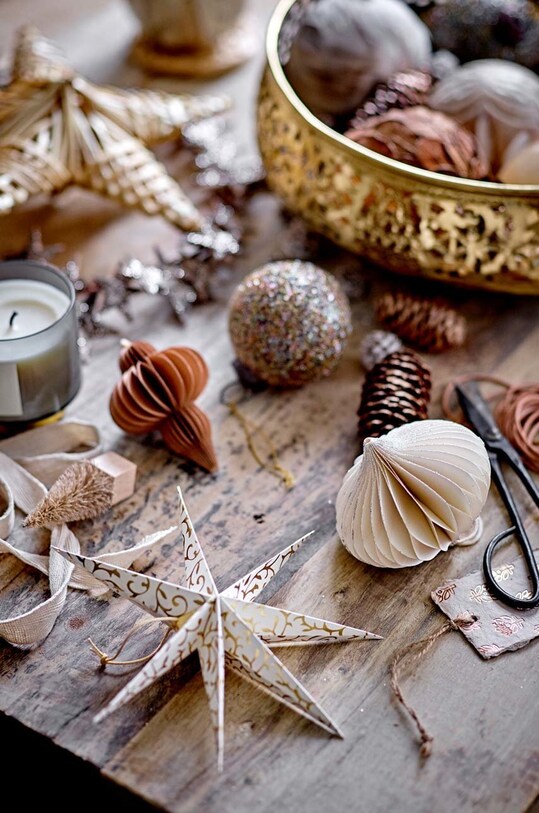 набор новогодних украшений Bloomingville 6 шт 82052908 красный AA00