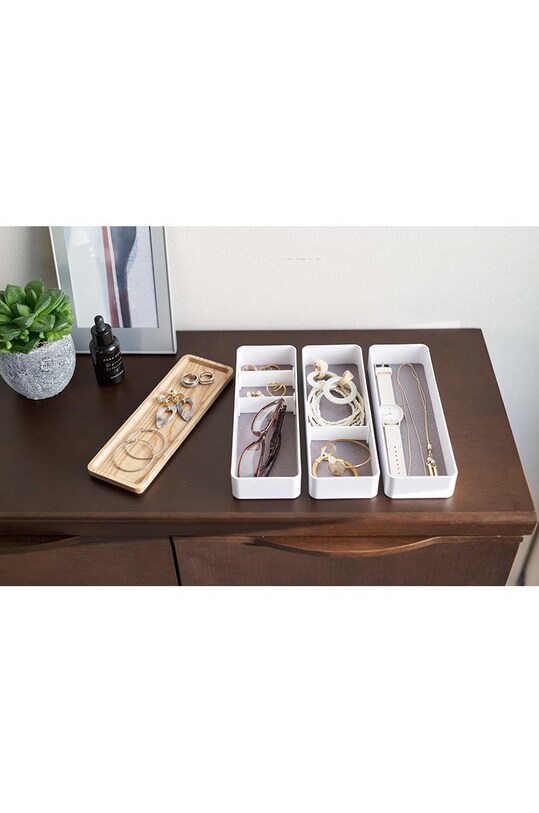 Yamazaki organizer na biżuterię Rin 5811 biały