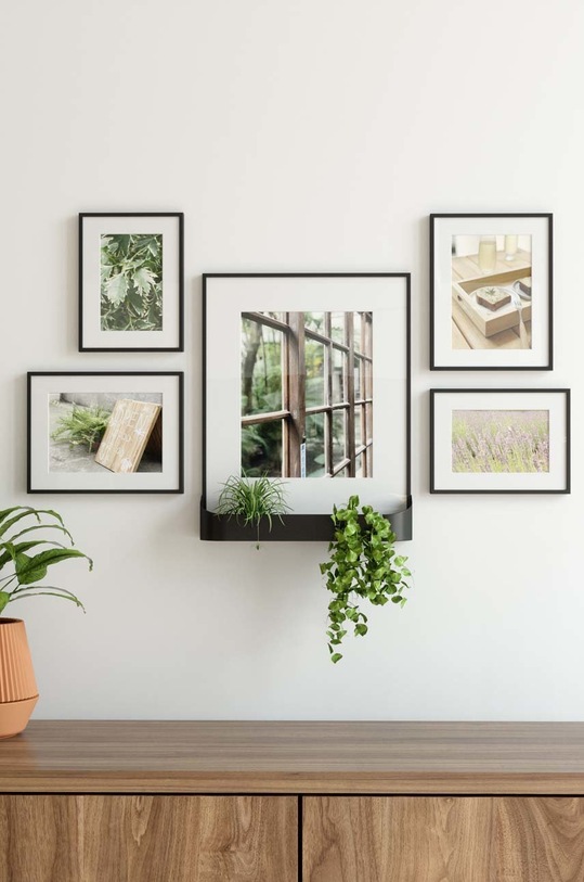 Sada fotorámečků Umbra 5-pack černá 1014372.040