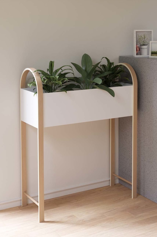 Umbra pat de flori alb 1013879.668