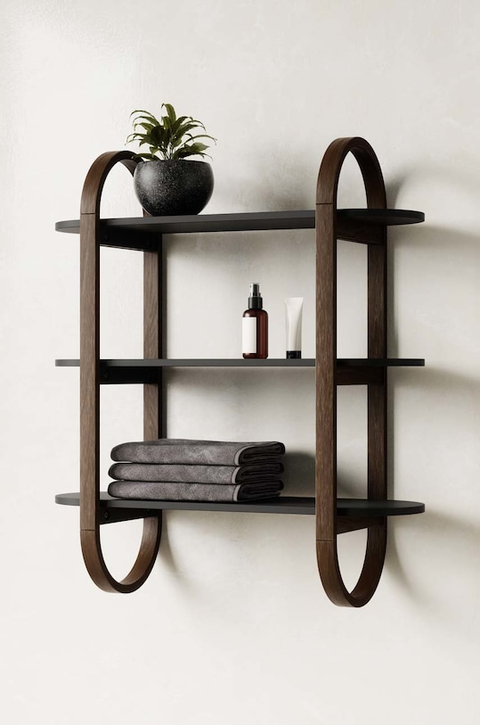 Závěsná police Umbra hnědá 1016859.048