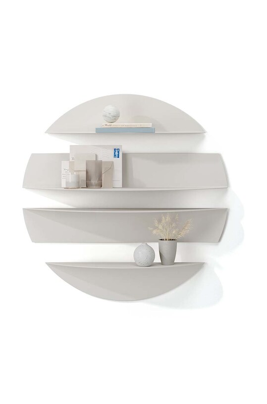 Sada nástěnných polic Umbra 4-pack 1018194.1041 šedá AA00