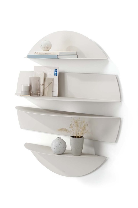 Sada nástěnných polic Umbra 4-pack 1018194.1041 šedá