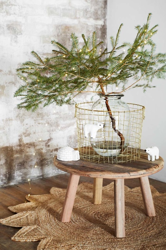 Madam Stoltz zestaw ozdób choinkowych 2-pack MS2011.2 multicolor AA00