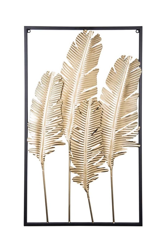 Present Time dekoracja ścienna żółty PT3454