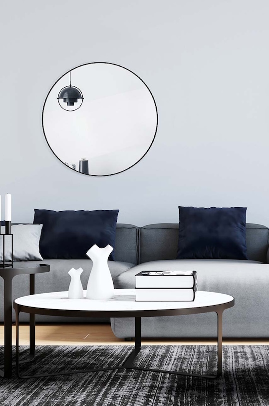 Oglinda de perete LOFT70.C negru AA00