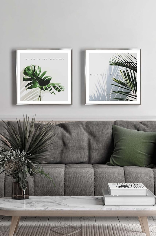 Репродукция на бумаге в раме 50x50 см 1533201.5980 мультиколор AA00