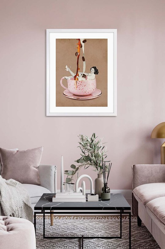 Reproducere pe hârtie înrămată 40x50 cm AN0039 multicolor AA00