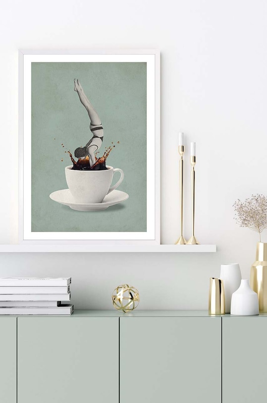 Reprodukcja na papierze w ramie 50x70 cm 1541201.5872 multicolor AA00