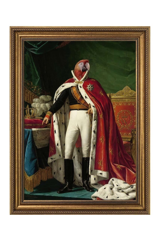 Репродукция върху хартия в рамка 50x70 cm многоцветен 1541601.5328