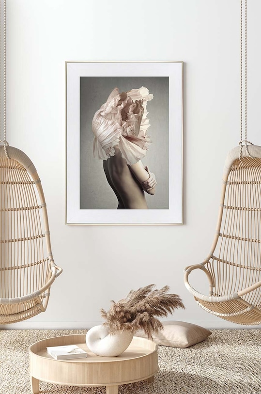 Репродукция на бумаге в раме 50x70 см 1541701.5434 мультиколор AA00