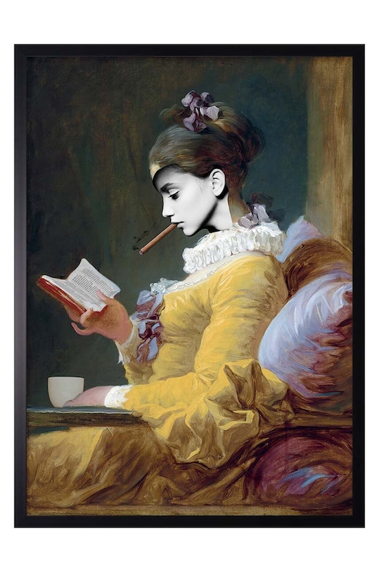 Reprodukcja na papierze w ramie 50x70 cm multicolor 1541201.5229