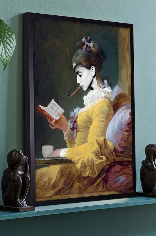 Reprodukcja na papierze w ramie 50x70 cm 1541201.5229 multicolor AA00