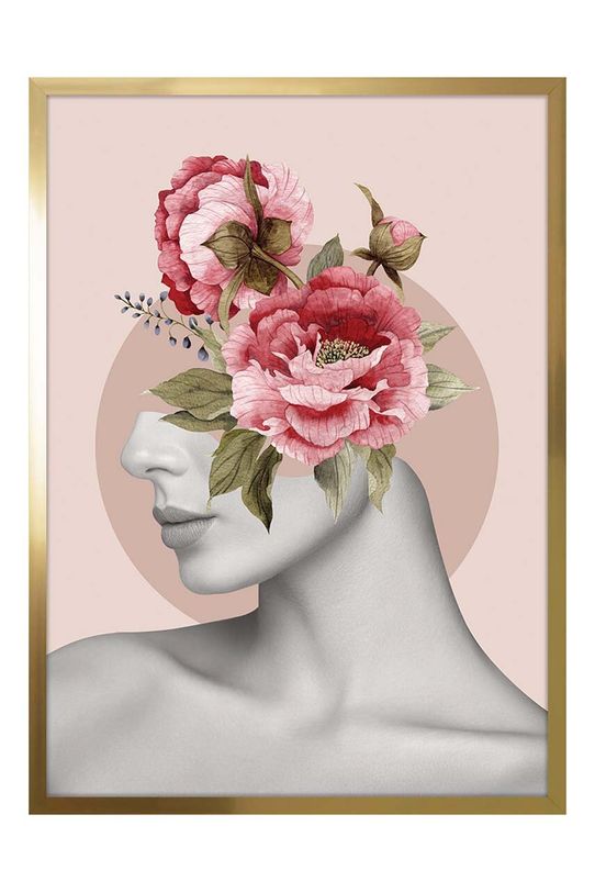Reproducere pe hârtie înrămată 50x70 cm multicolor 1541201.6047