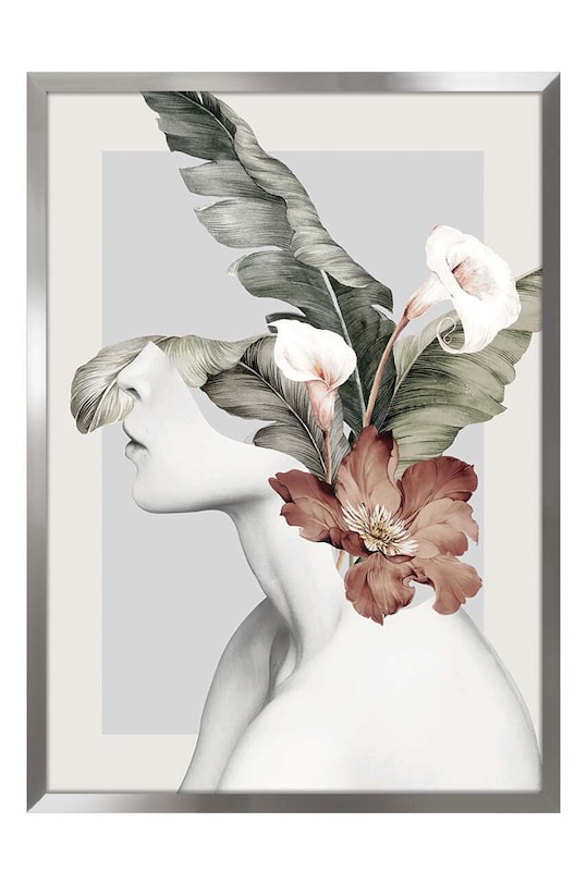 Репродукция на бумаге в раме 50x70 см мультиколор 1541201.6044