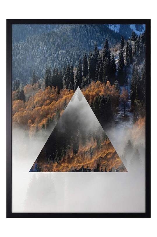 Reproducere pe hârtie înrămată 50x70 cm multicolor 1541201.5815