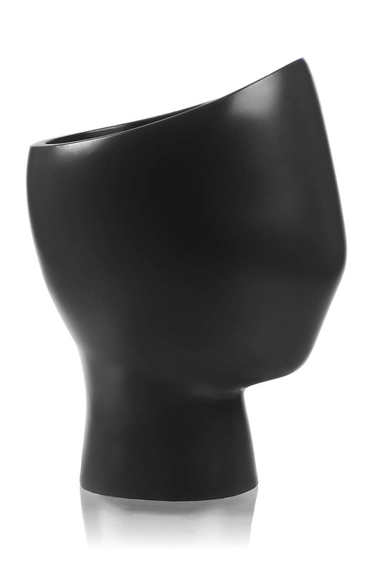 Concrette doniczka Mannequin 5907707484537 czarny AA00