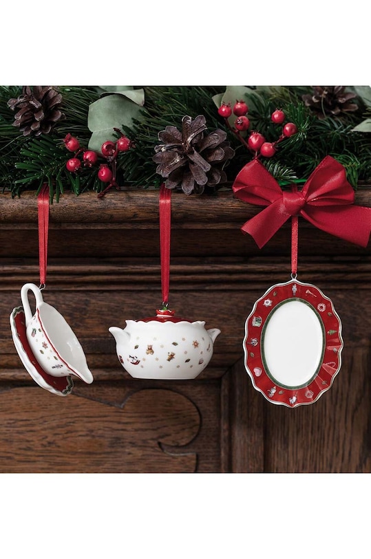 Villeroy & Boch zestaw ozdób świątecznych Toy's Delight 3-pack 1486596666 multicolor AA00