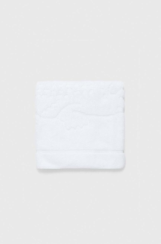 Łazienka Lacoste ręcznik podłogowy Blanc Bath 1002717 biały