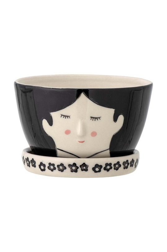 Bloomingville doniczka Carolin czarny 82057642