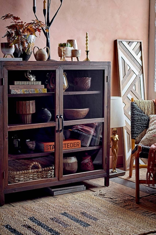 Декоративний свічник Bloomingville Abriz 82059646 чорний AA00