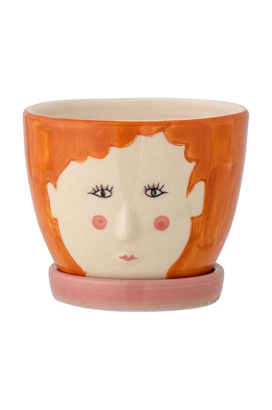 Bloomingville doniczka Jaya pomarańczowy 82057641