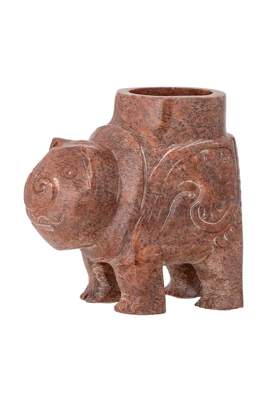 Dekoračný svietnik Bloomingville Novia 82059539 hnedá