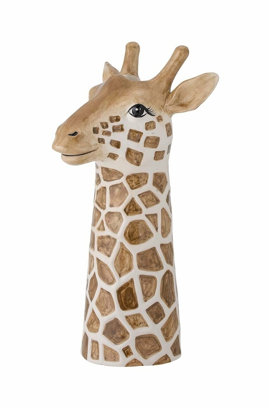 Διακοσμητικό βάζο Bloomingville Alazar καφέ 82058071