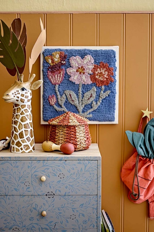 Σαλόνι και υπνοδωμάτιο Διακοσμητικό βάζο Bloomingville Alazar 82058071 καφέ