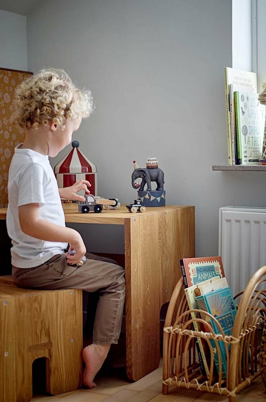 Διακοσμητικό βάζο Bloomingville Alazar 82058071 καφέ