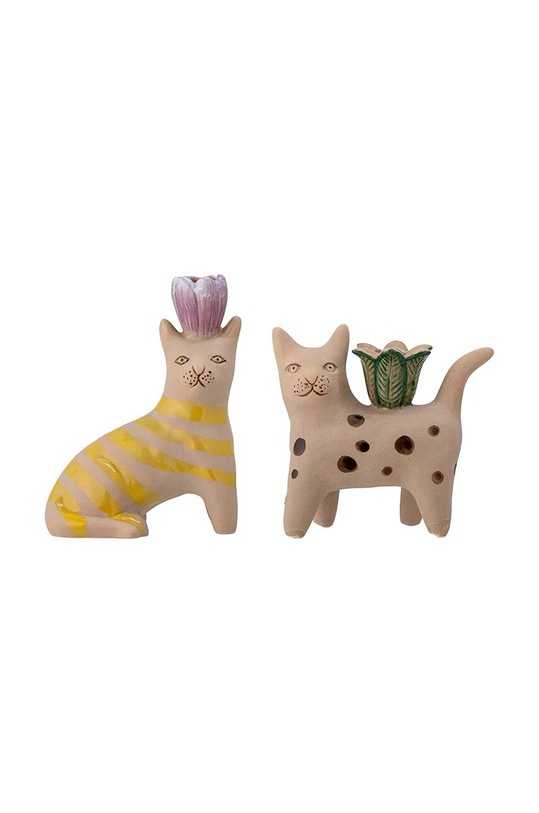 Bloomingville set de sfeșnice Mamie 2-pack maro 82058194