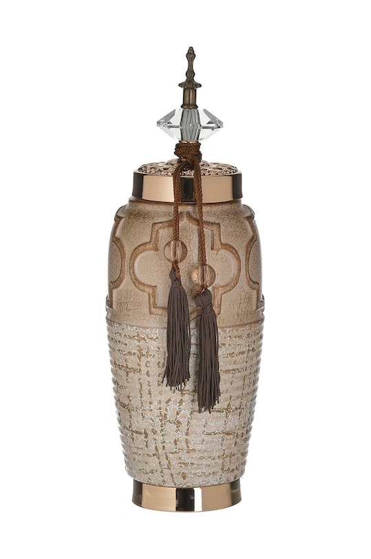 Διακοσμητικό βάζο κίτρινο 3.70.743.0168