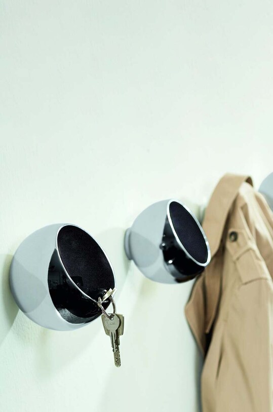 Salon i sypialnia Philippi wieszak ścienny z półką Sphere P123150 multicolor