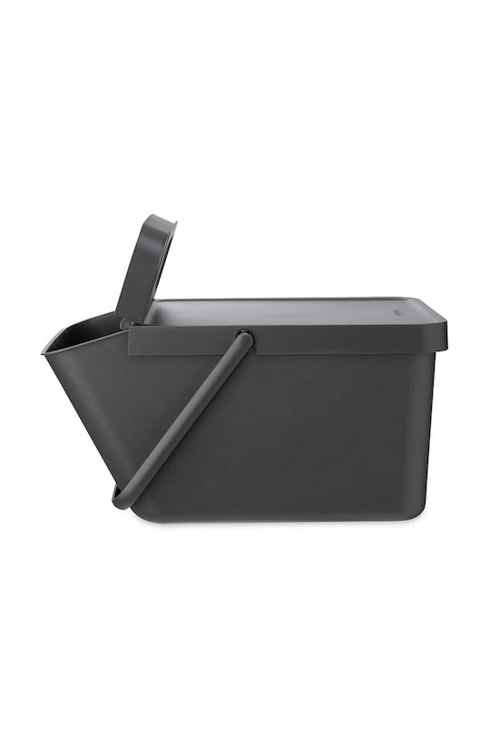 Living și dormitor Brabantia cos de gunoi Sort & Go Stackable 20 l 277726 gri