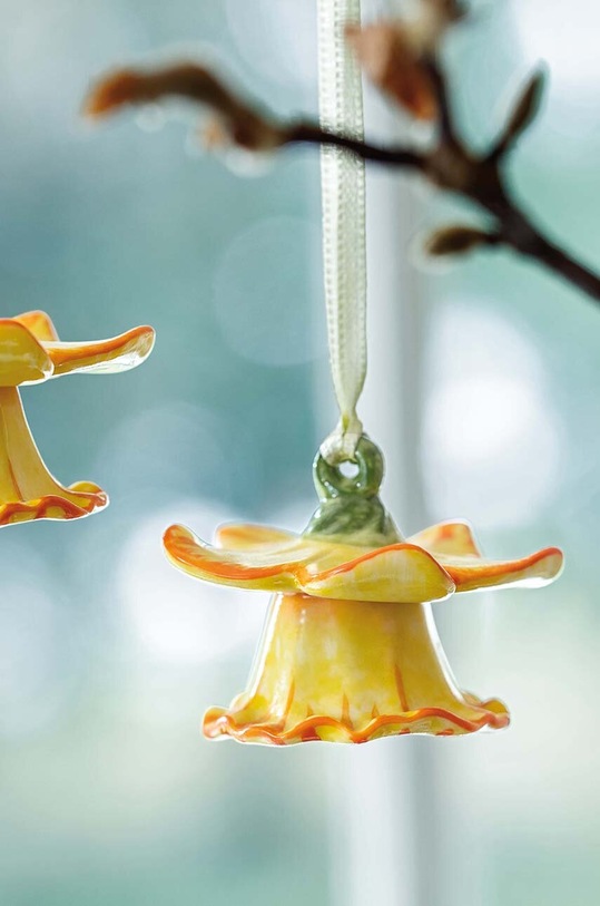 Villeroy & Boch zawieszka dekoracyjna Mini Flower Bells 2-pack 1454875522 multicolor AA00