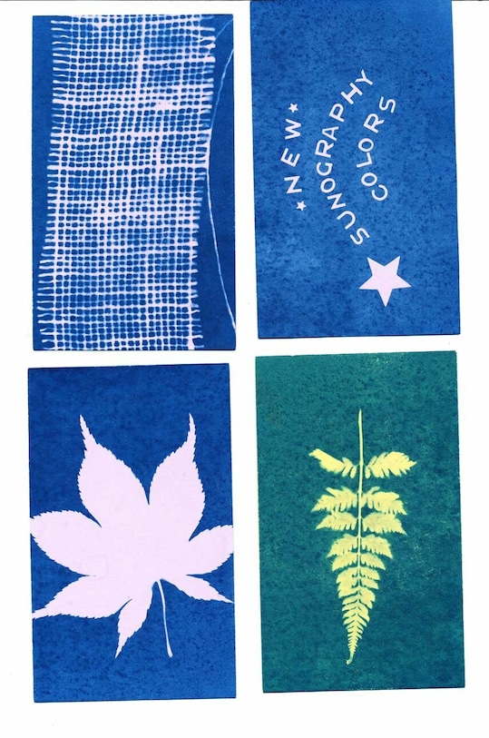Sada na vytváranie fotografií Noted Sunography - Color Cards 5-pak viacfarebná SU02EU