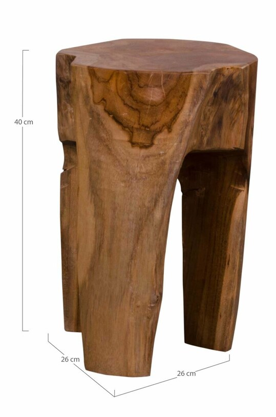 Вітальня та спальня Табурет House Nordic Rose Teak 1501020 барвистий