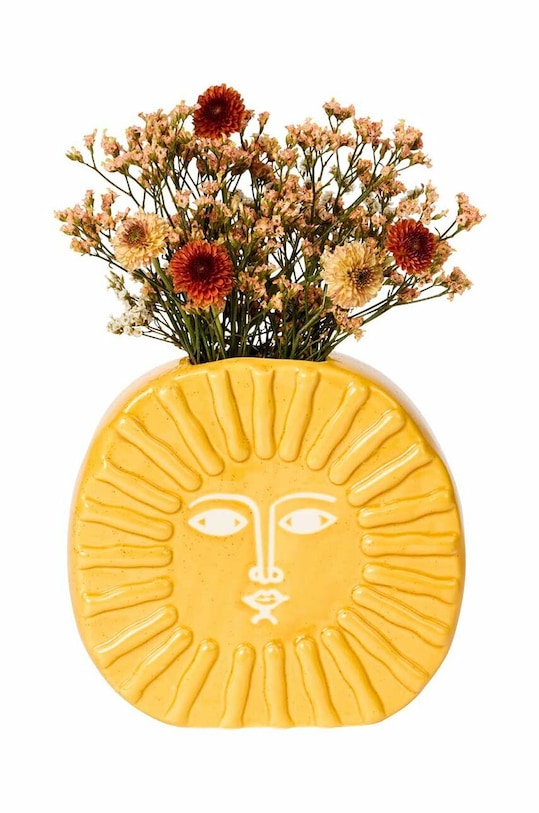 DOIY wazon dekoracyjny Sun DYVASUNYE żółty AA00