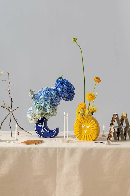 DOIY wazon dekoracyjny Sun DYVASUNYE żółty