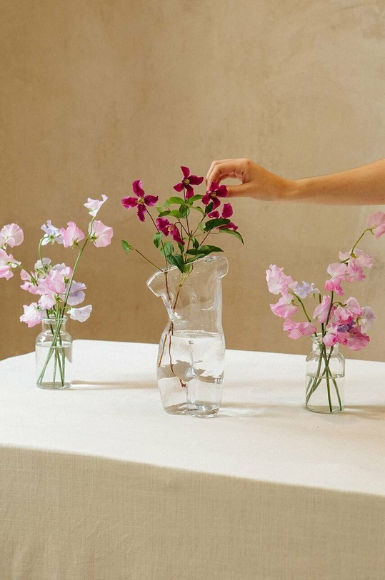 DOIY wazon dekoracyjny Body DYVASBOGT transparentny