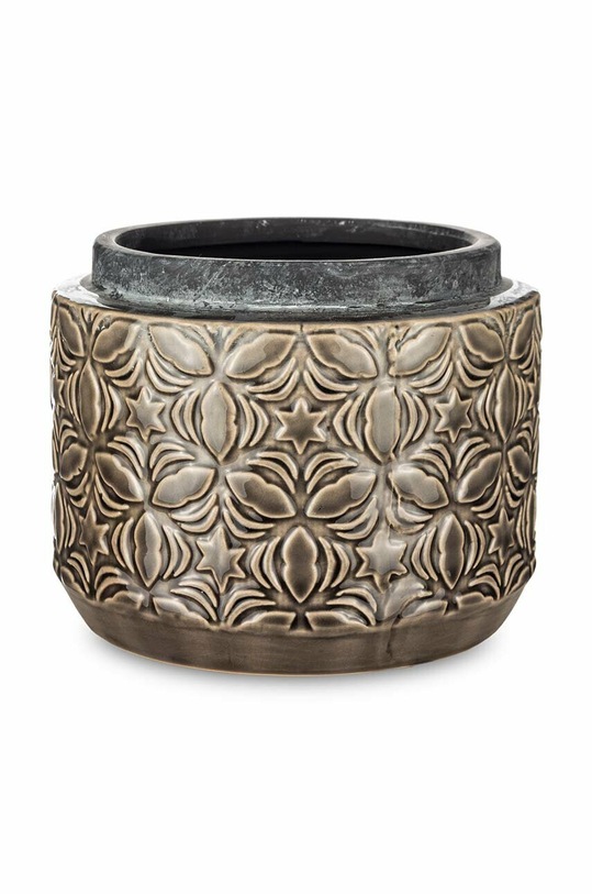 Květináč šedá 129078