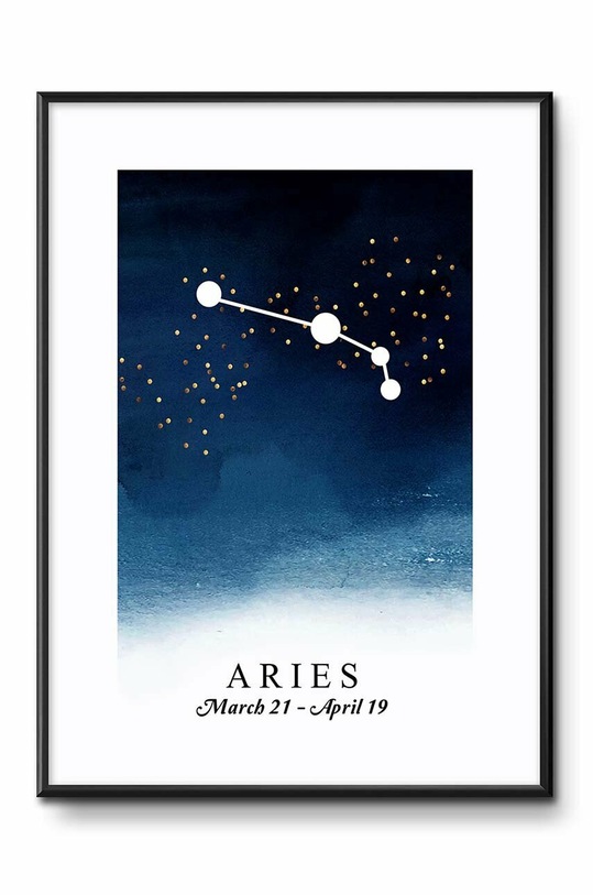 reproducere pe hârtie înrămată 31x41 cm multicolor 160621