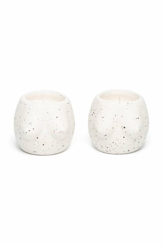 Σετ κηροπήγια Helio Ferretti 2-pack λευκό 121949