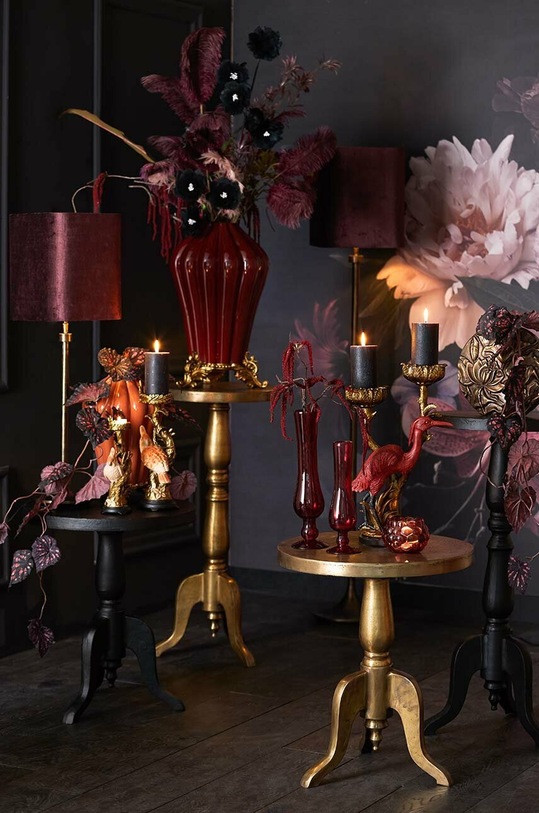 Light & Living świecznik dekoracyjny żółty 6043297