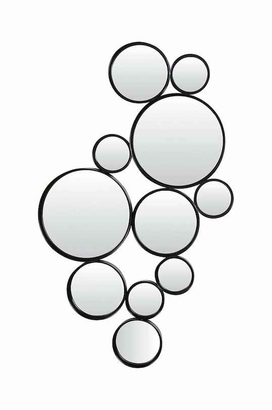 Light & Living lustro ścienne 99 x 57,5 cm czarny 7313712