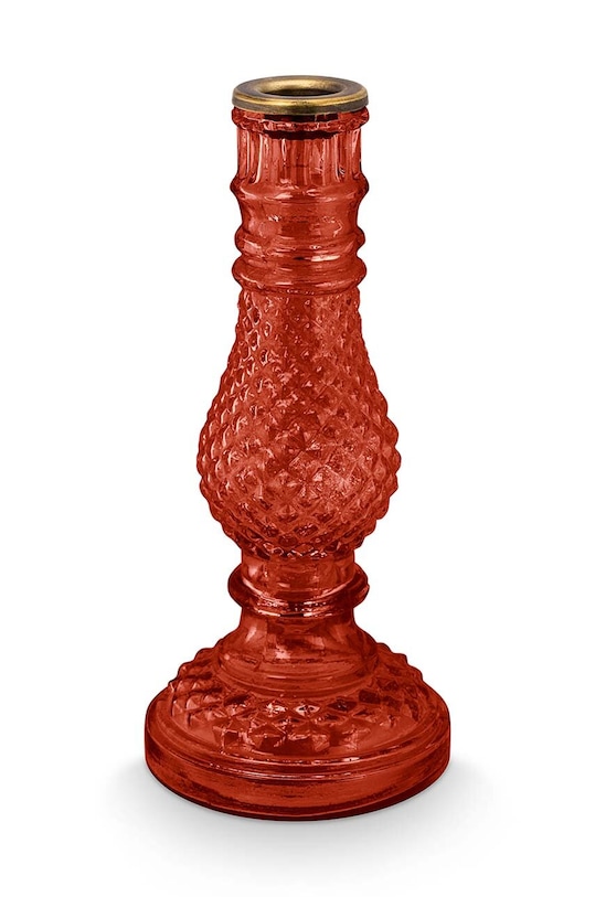 Pip Studio zestaw świeczników Glass Pink 2-pack multicolor 51.092.099