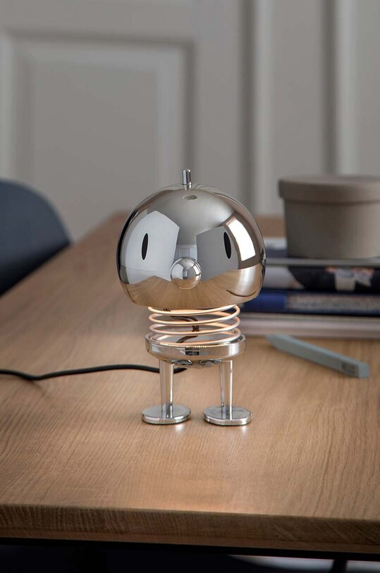 Hoptimist lampa stołowa led Bumble L 26209 szary AA00