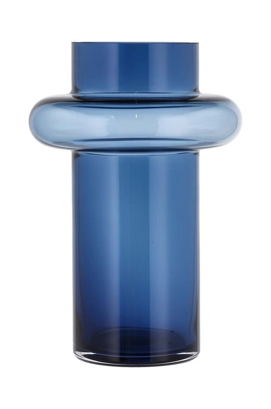 Ukrasna vaza Lyngby Amber plava 23564.